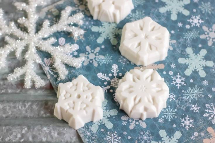 Winter Snowflake Soap