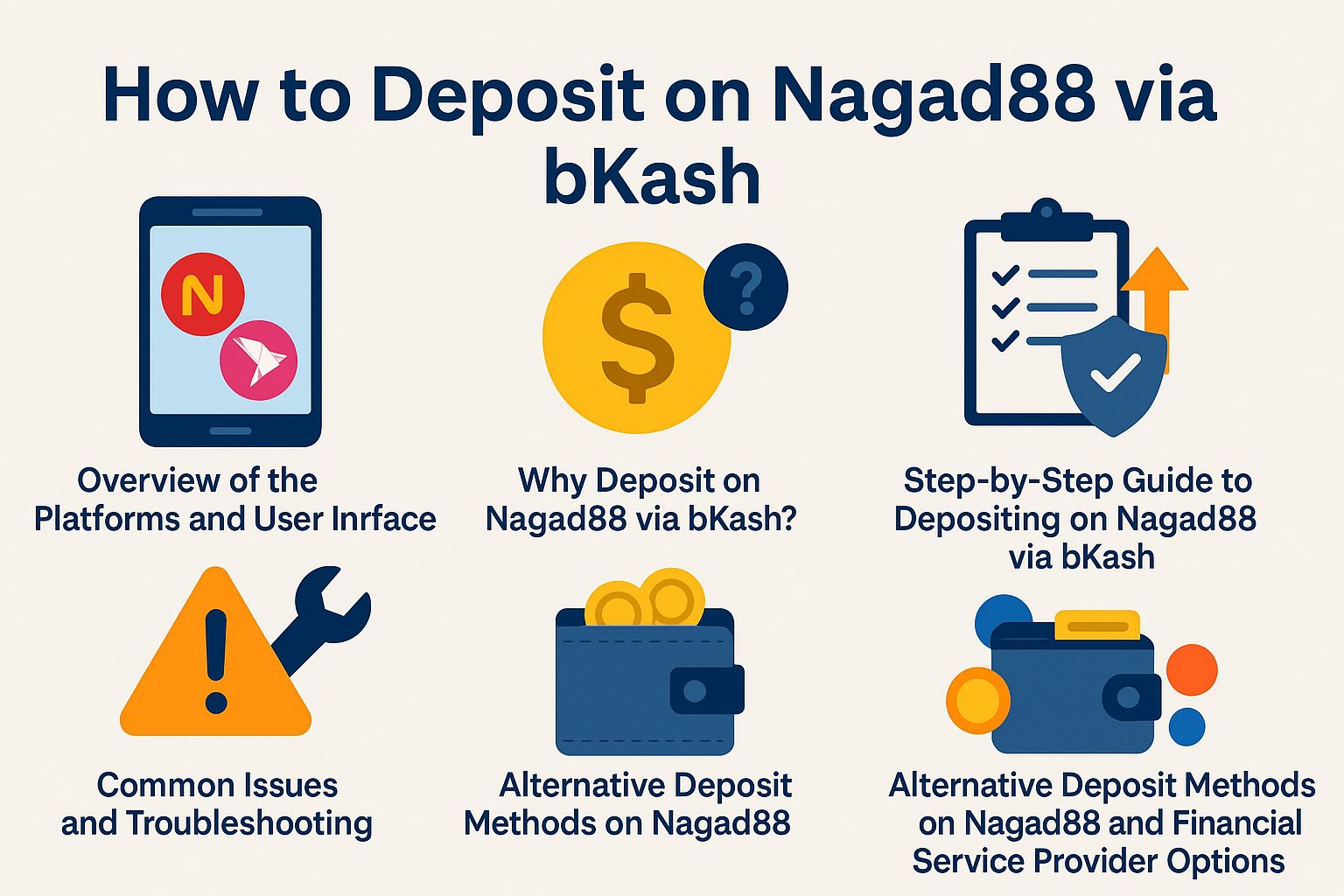 How to Deposit on Nagad88 via bKash