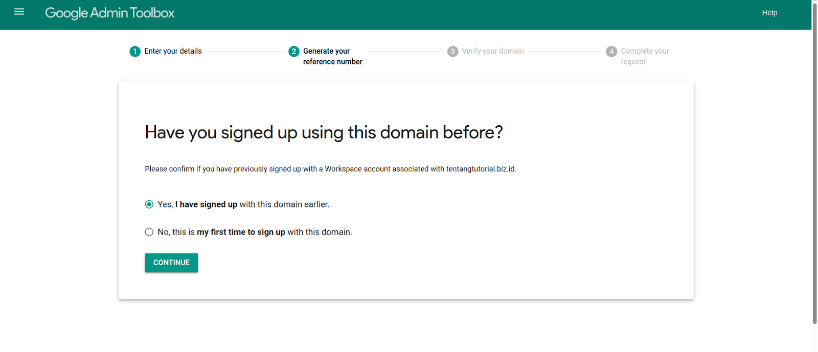 Cara Request Penghapusan Akun Google Workspace Melalui Domain Recovery