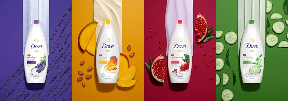 Dove brand aesthetic