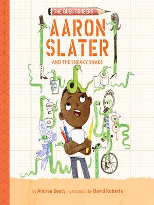 "Aaron Slater and the Sneaky Snake" (audiobook) cover