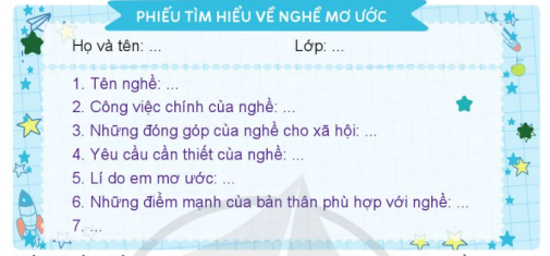 CHỦ ĐỀ 5. NGHỀ EM MƠ ƯỚCTUẦN 17