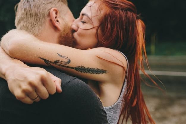 Passionate Kisses: The Intensity of Love in Simple Moments