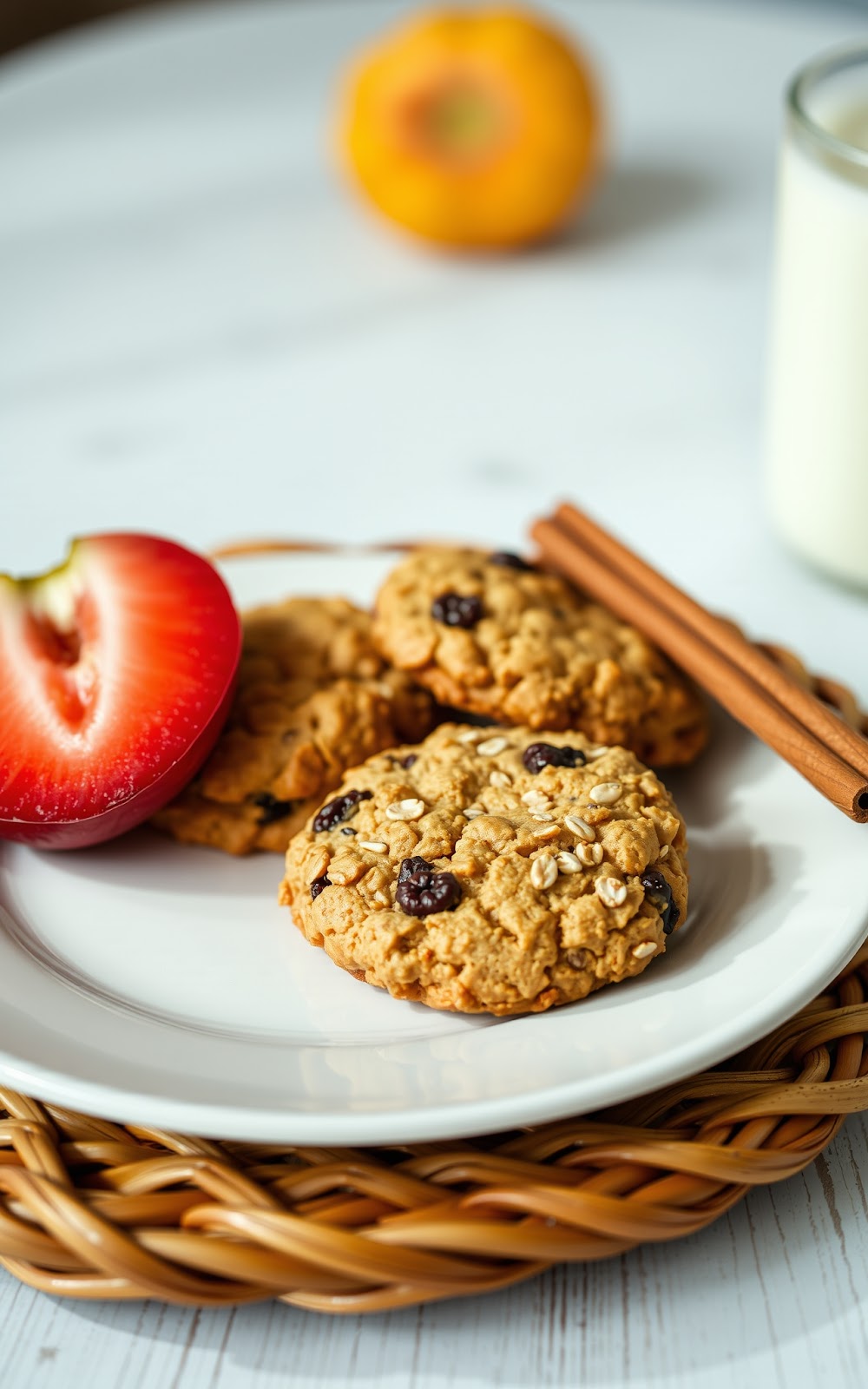 Oatmeal Raisin Cookies With Natural Sweeteners