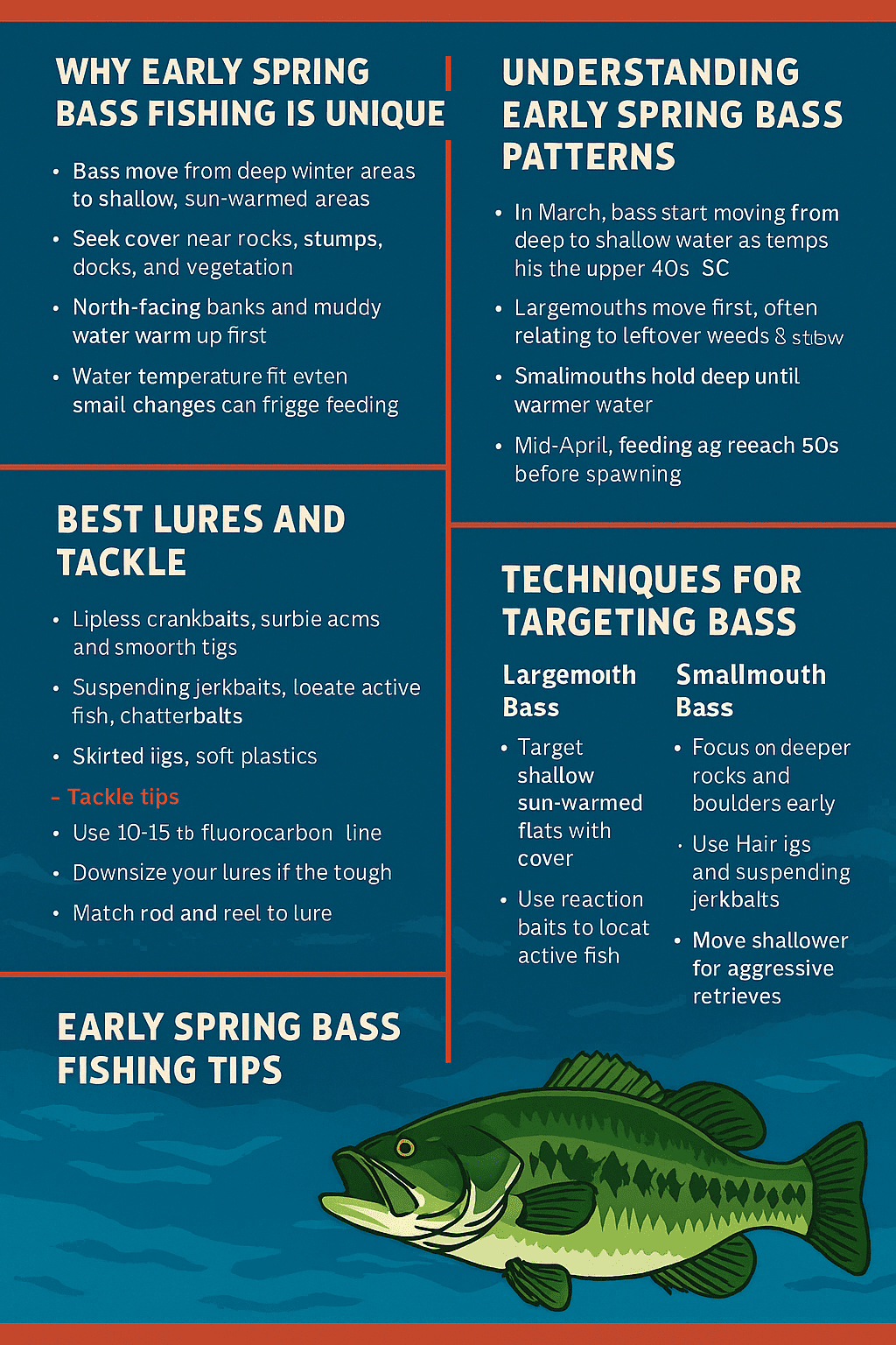 Early Spring Bass Fishing: Proven Tips and Tactics