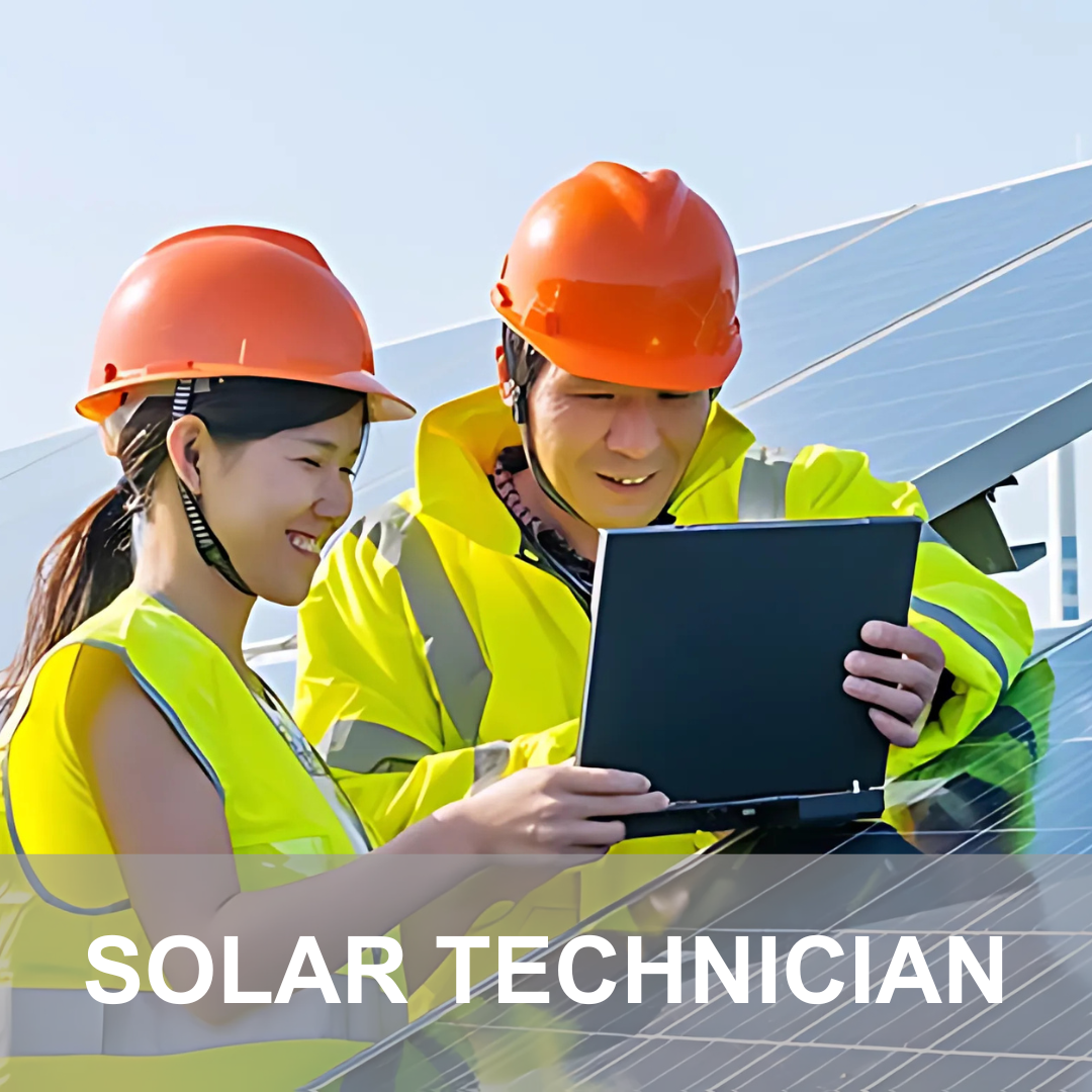 Two Solar Technicians