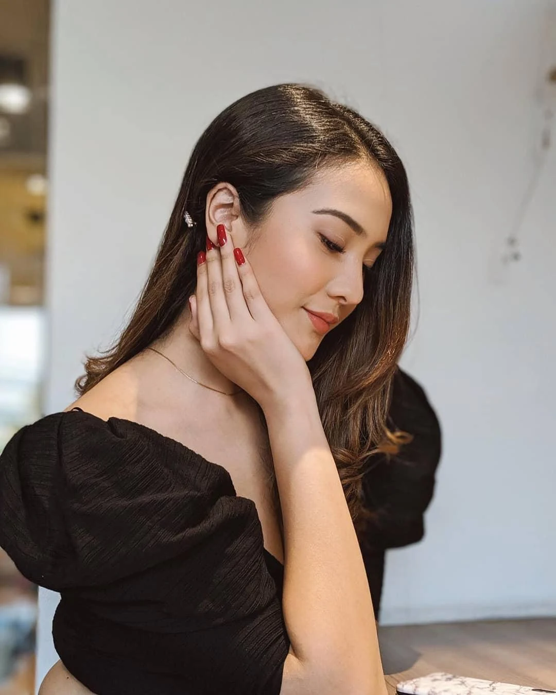 Pesona Gadis Manis dengan Senyum Tulus, senyum tulus, gadis indo, cewek manis
