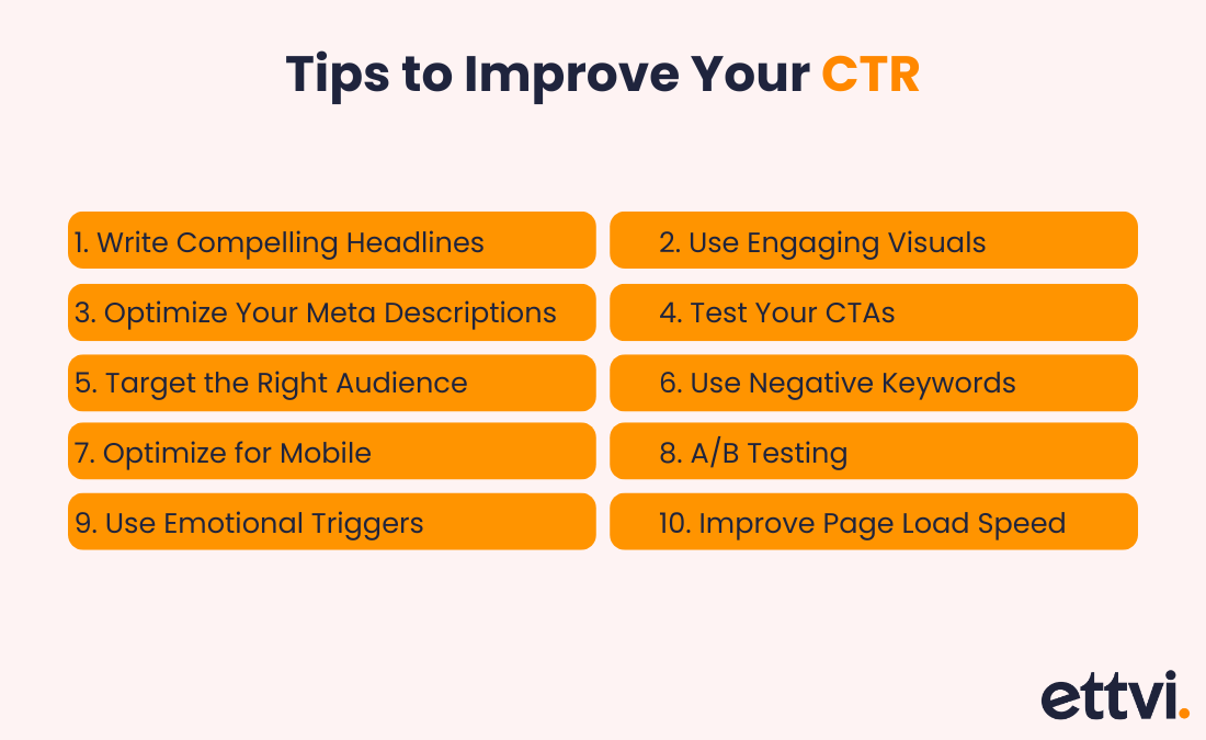 tips to improve ctr of your website