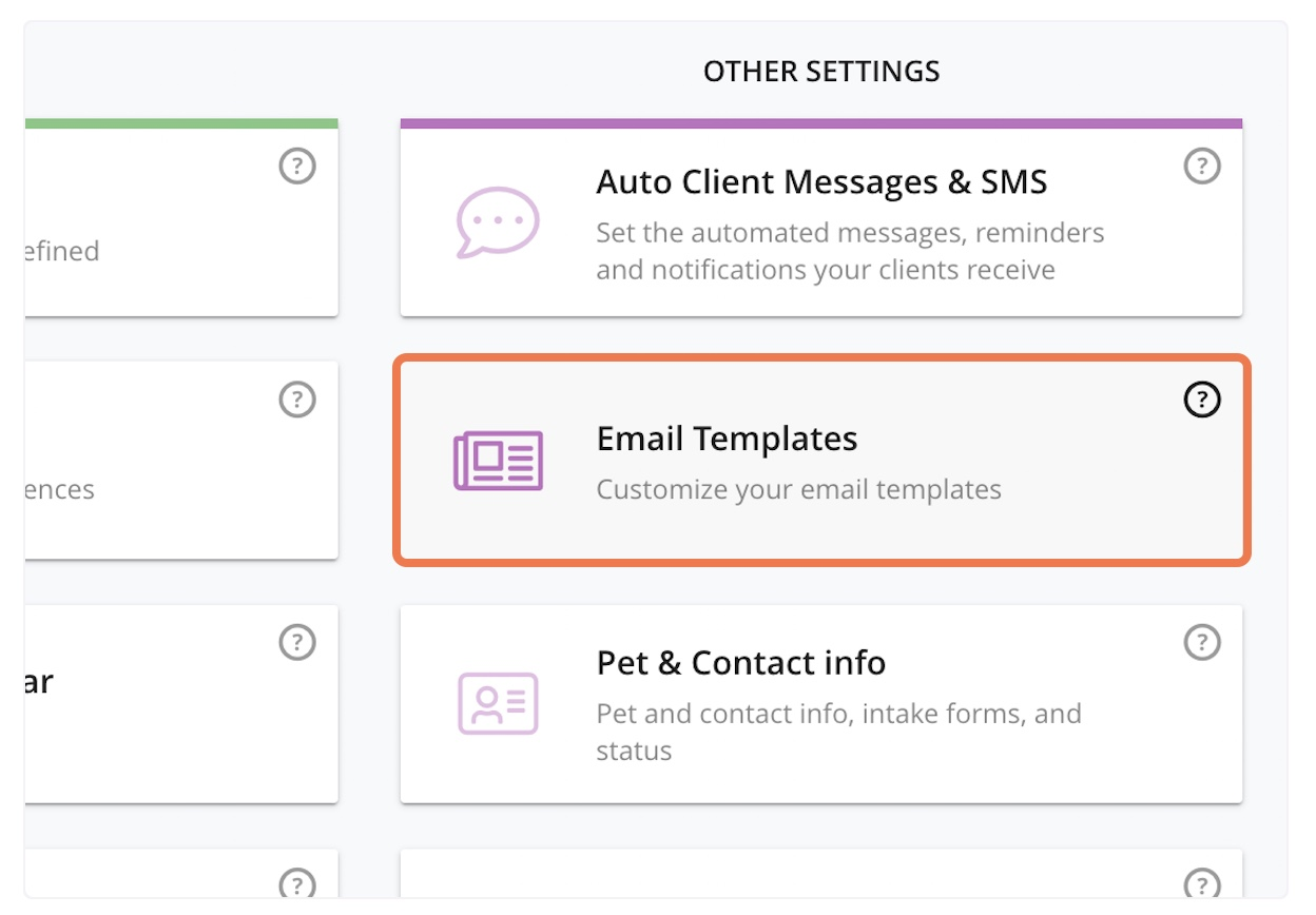 customizable email templates