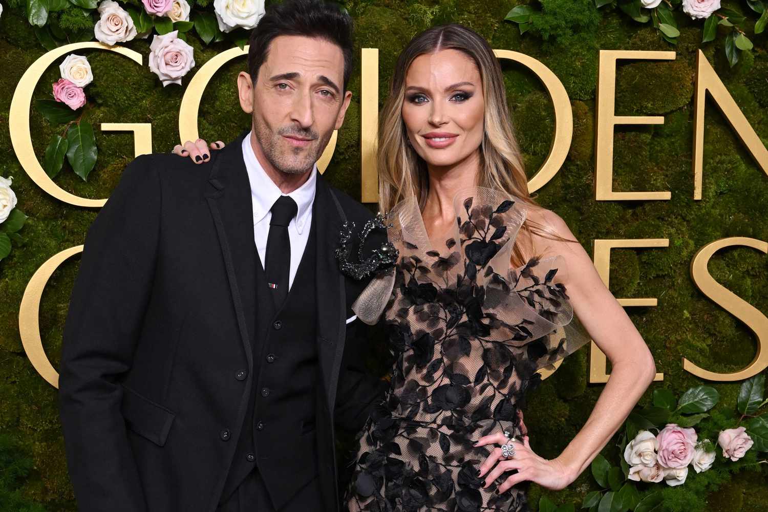 Adrien Brody and Georgina Chapman 82nd Annual Golden Globe Awards, Arrivals, Beverly Hilton, Los Angeles, California, USA - 05 Jan 2025