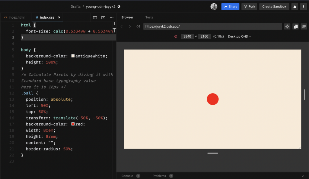 App for 3840*2160 resolution - With Adaptive Design Values