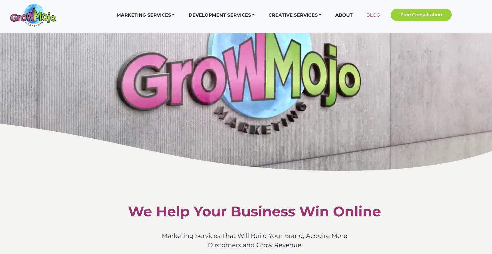 GrowMojo Homepage