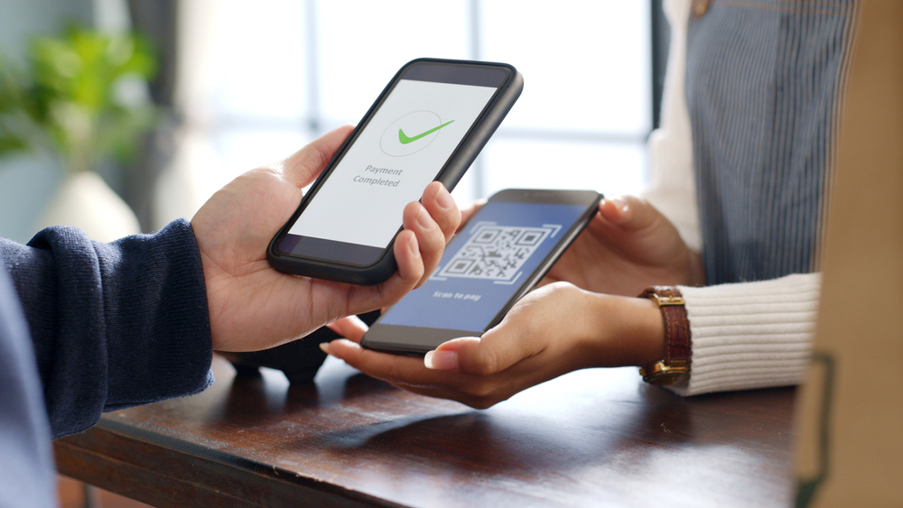 Touch Pay with phone
