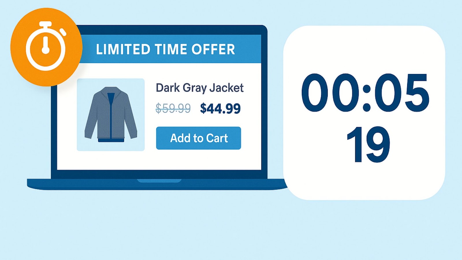 Countdown Timers and Limited-Time Offers