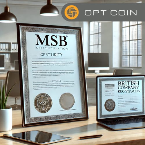 Optcoin Exchange: Building the World’s Safest Trading Environment with U.S. MSB Certification and UK Company Registration