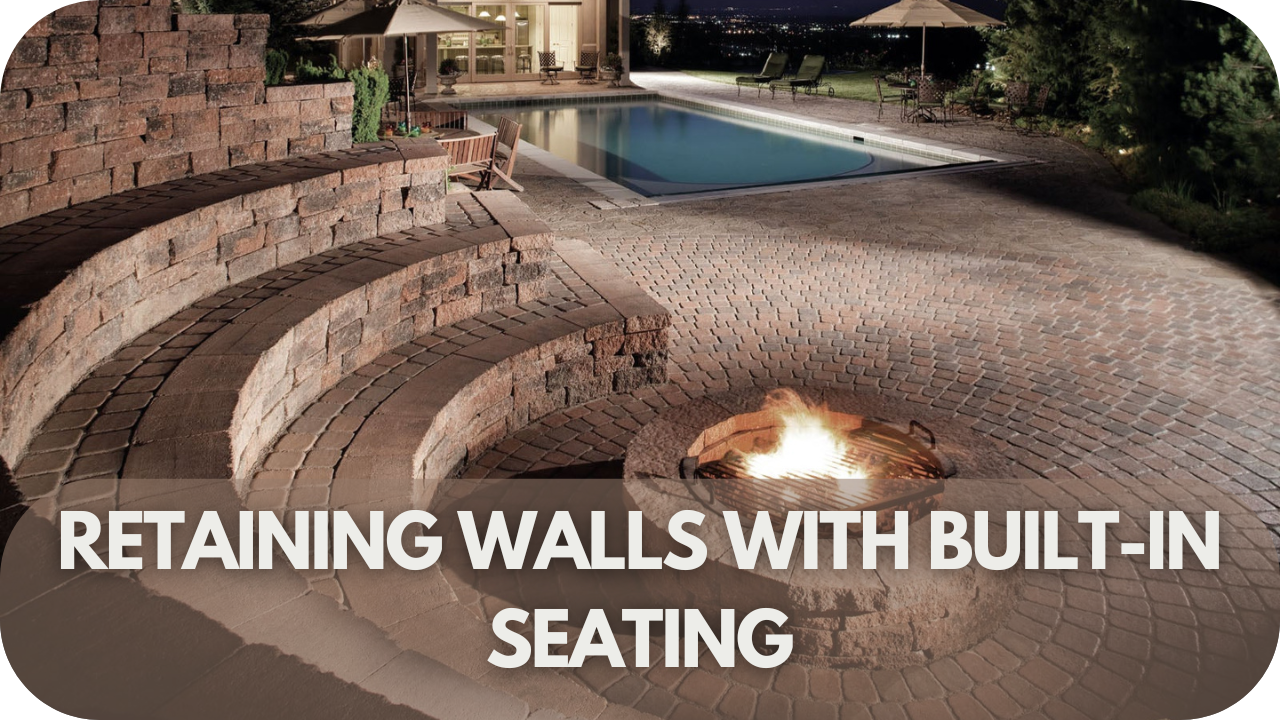 Retaining Wall Design Ideas: Retaining Walls with Built-In Seating