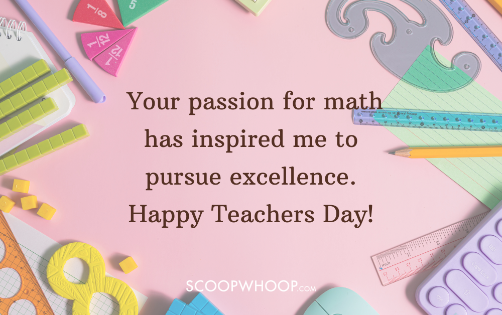 happy teachers day quotes for maths teacher