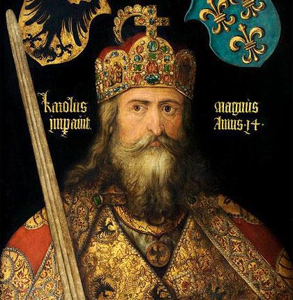 El emperador Carlomagno. Alberto Durero