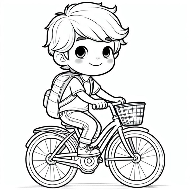 desenhos de menino para imprimir