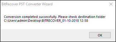 click on convert button