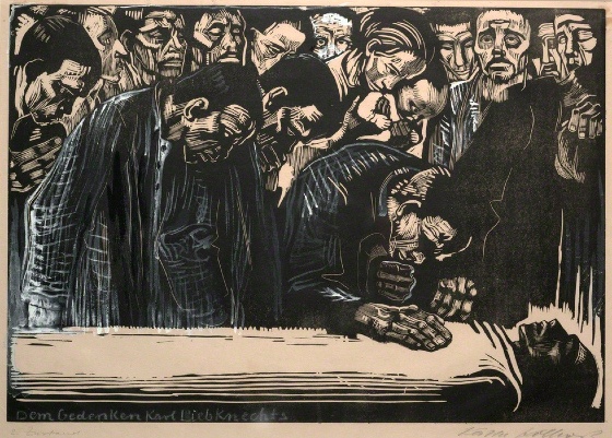 Käthe Kollwitz, In Memoriam Karl Liebknecht (article) | Khan Academy