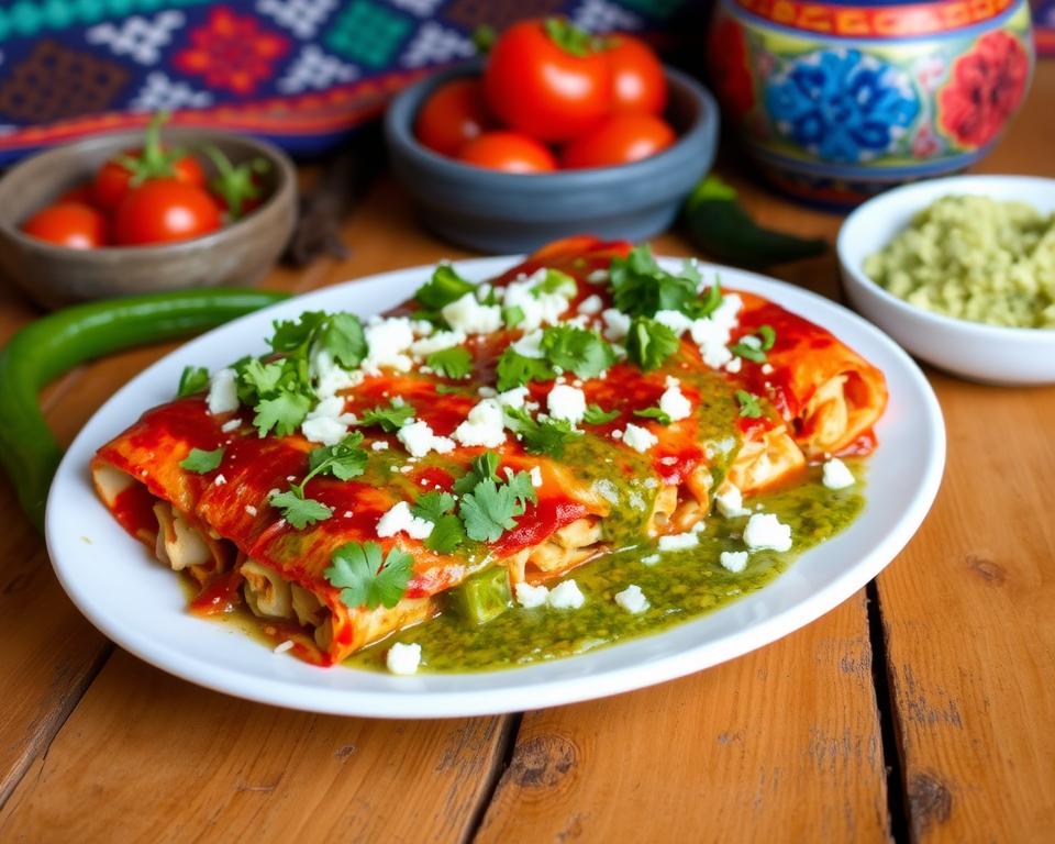 enchiladas michoacanas