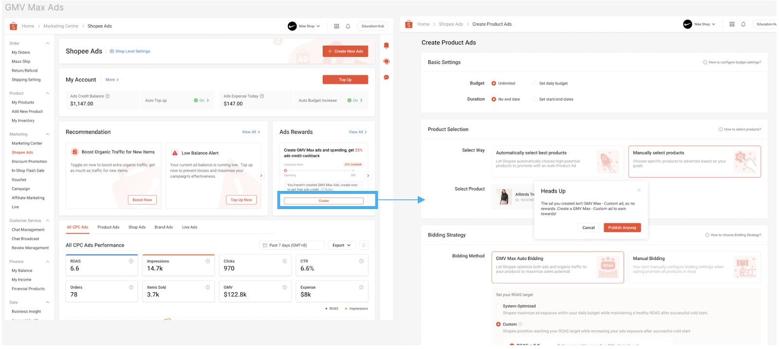 GMV Max Incentive Programme | Dịch vụ Hiển thị Shopee Malaysia