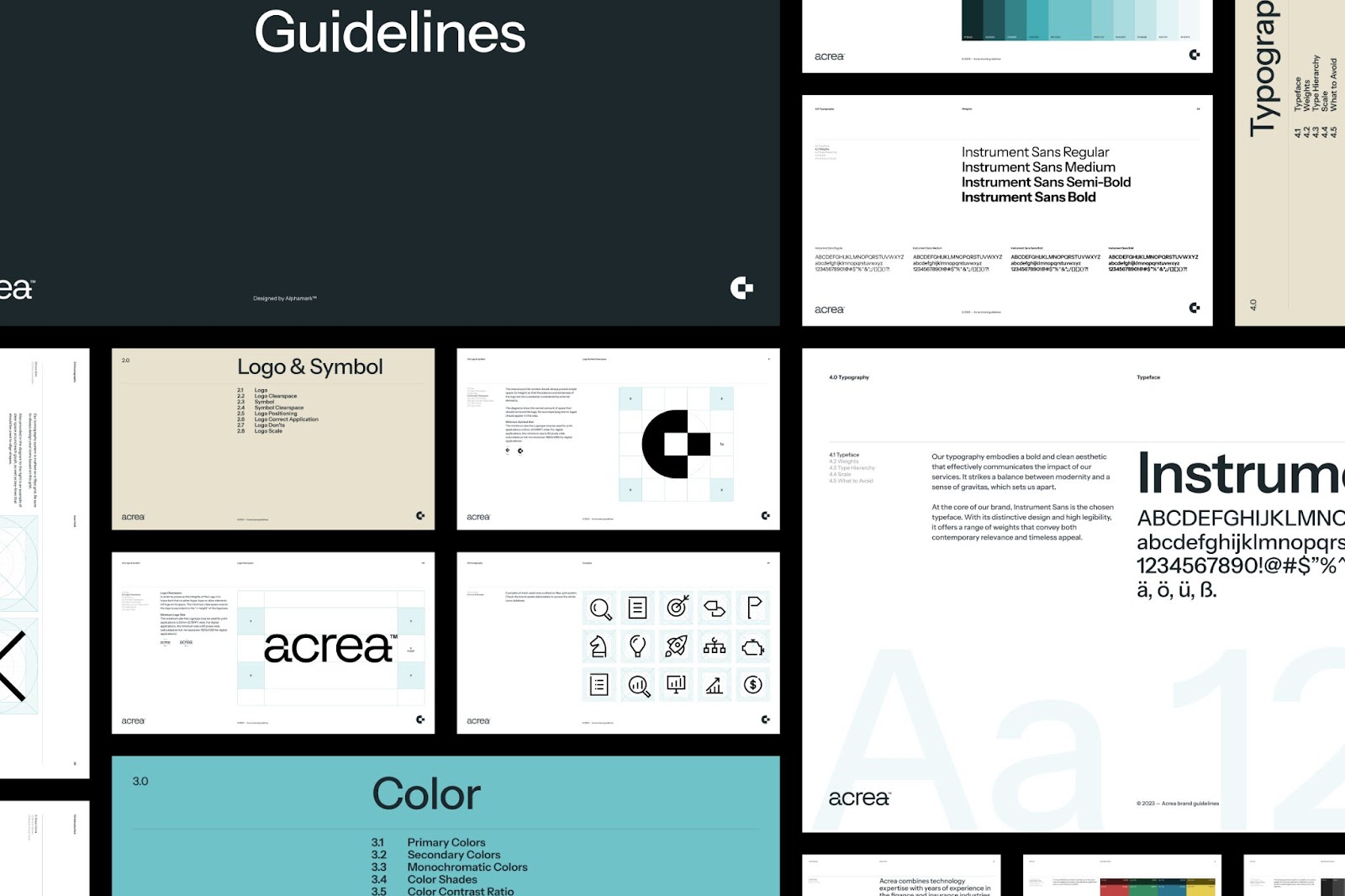 Image from the SCrafting Visual Identity: Acrea's Digital Transformation Journey article on Abduzeedo