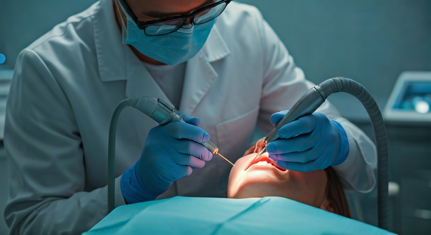 Laser therapy for sensitive teeth