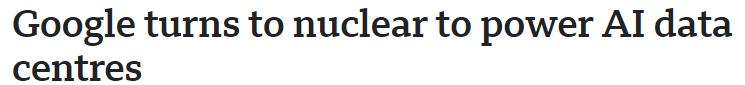 Google goes nuclear