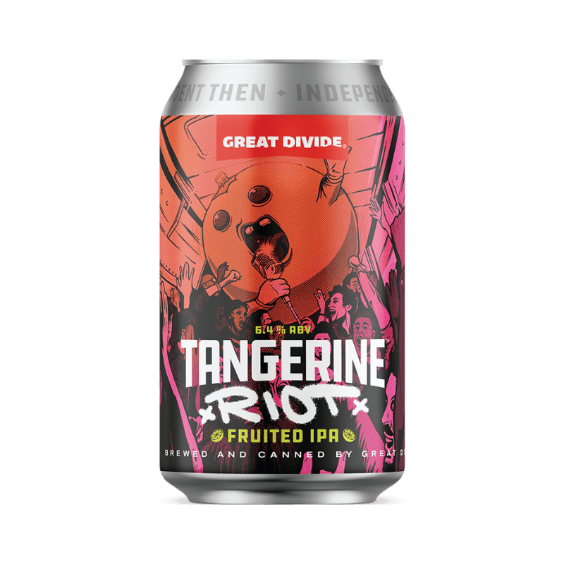 Great Divide's Tangerine Riot Fruited IPA