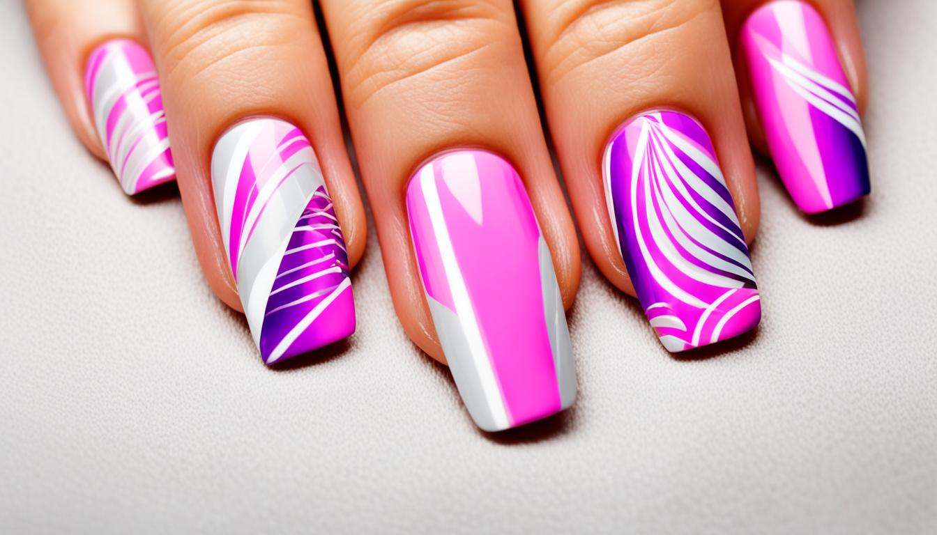 acrylic trendy simple nail designs