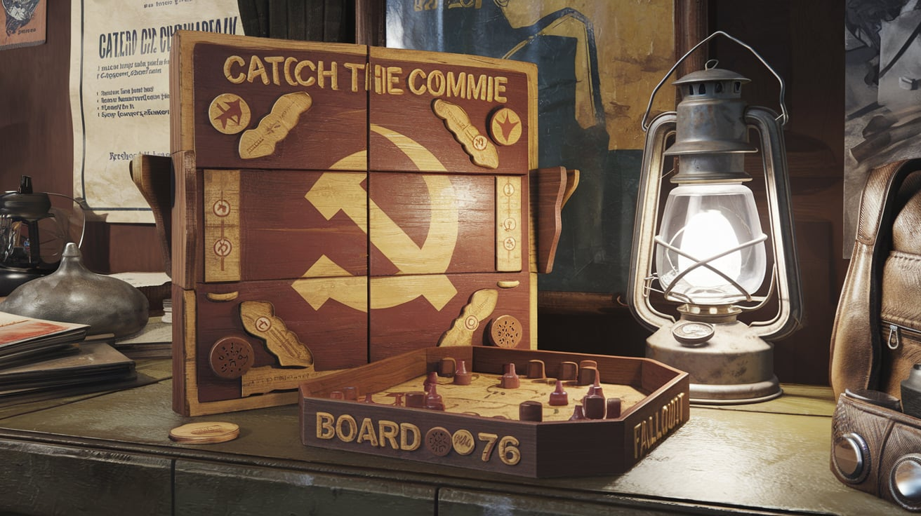 Catch the Commie board game Fo76