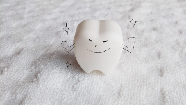 キラキラ輝く真っ白な歯