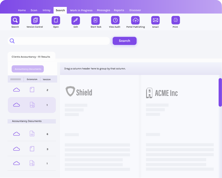 virtual cabinet document management software example