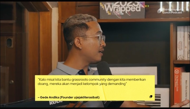 Gede Andika, Penggagas KREDIBALI ; Inspirasi dari Desa Pemuteran