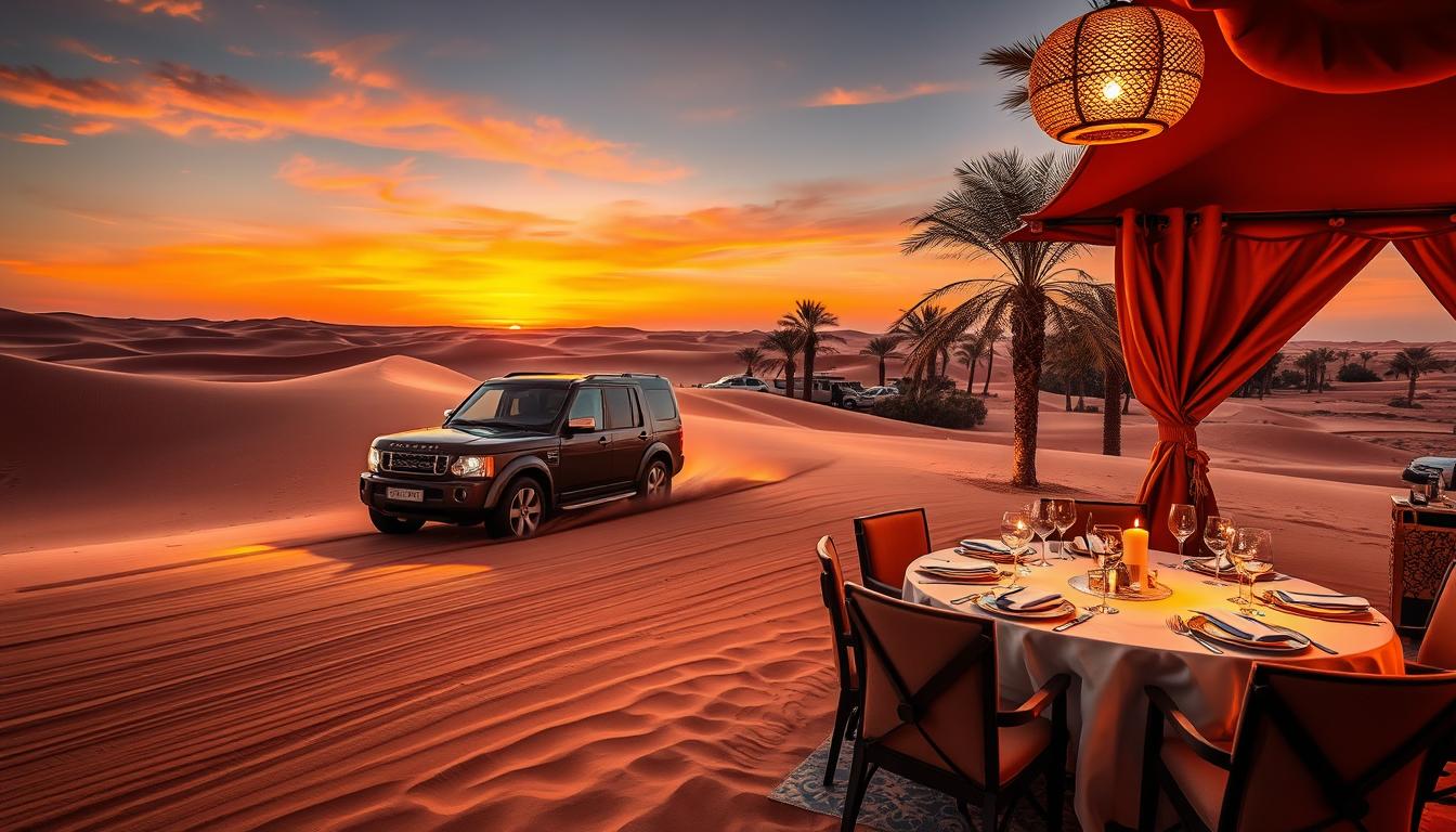 luxurious desert safari Dubai