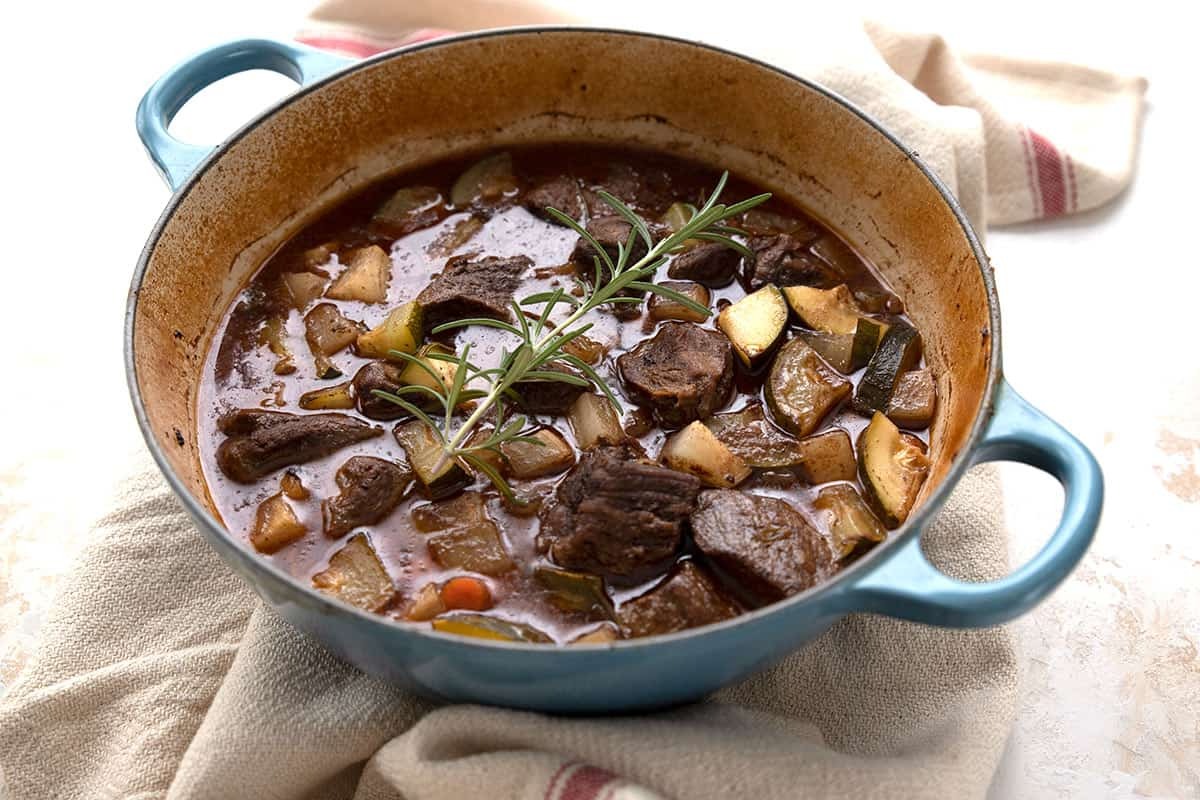 Carnivore Beef Stew with Bone Marrow