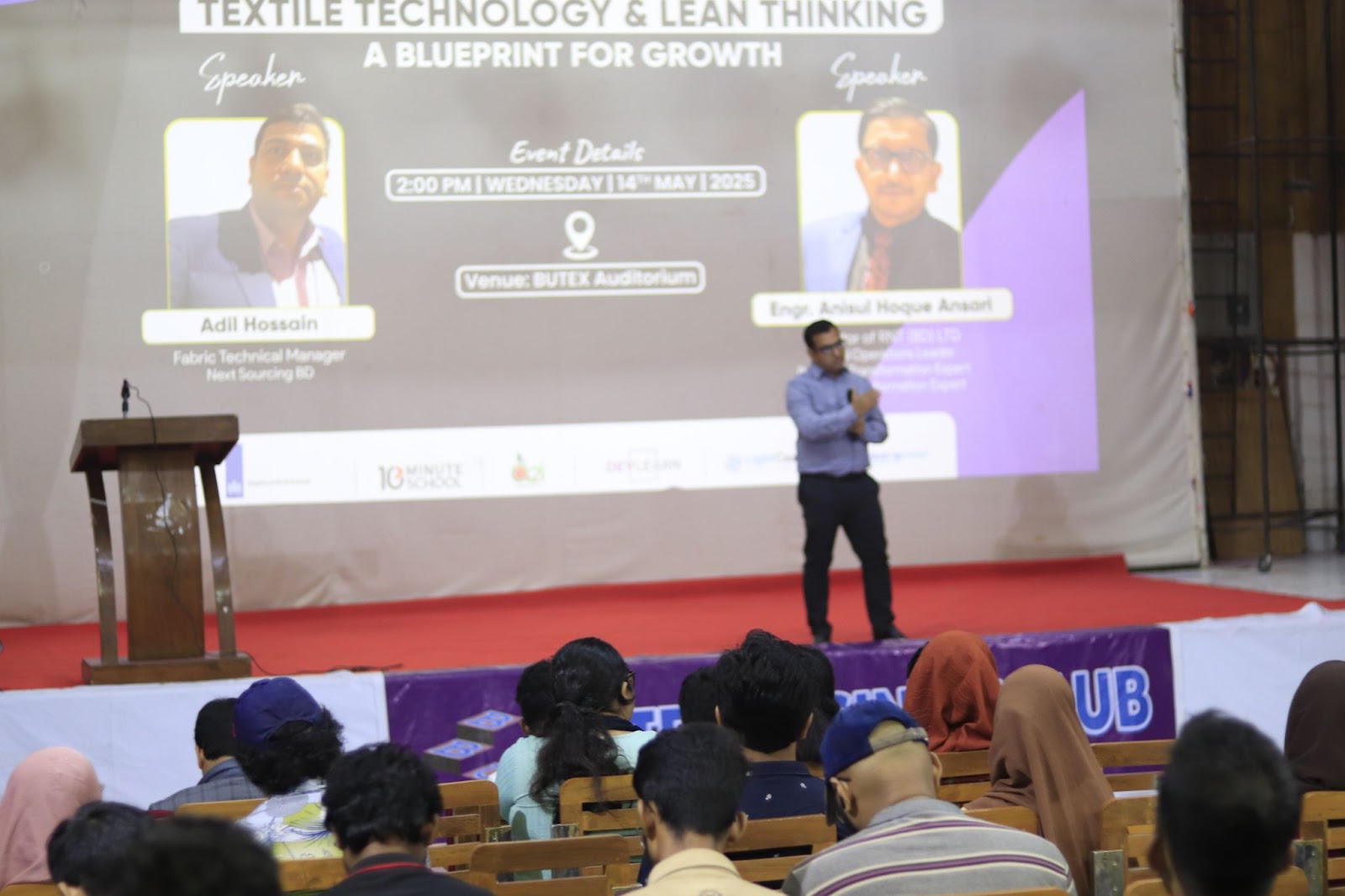 The second session taken by the speaker Engr. Anisul Hoque Ansar. 