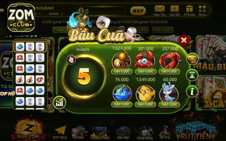 Một số thuật ngữ không thể bỏ qua trong game Bầu Cua