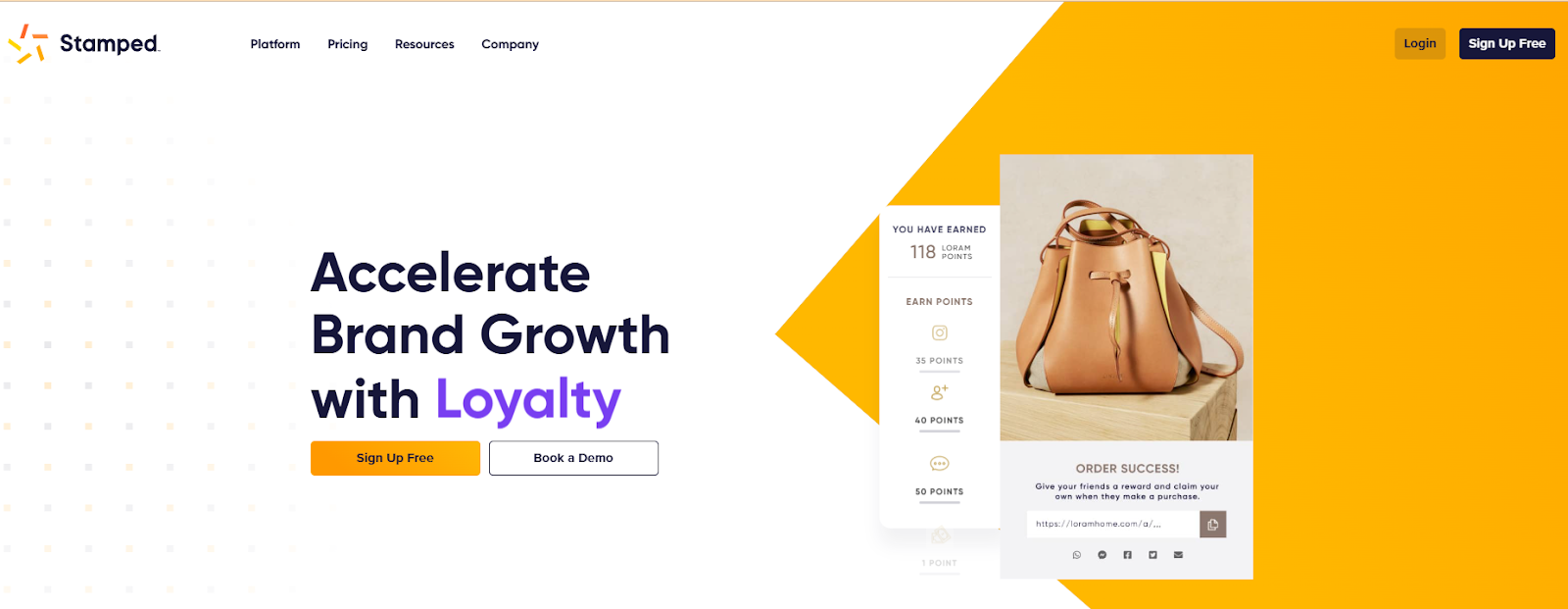 Stamped Shopify loyalty apps