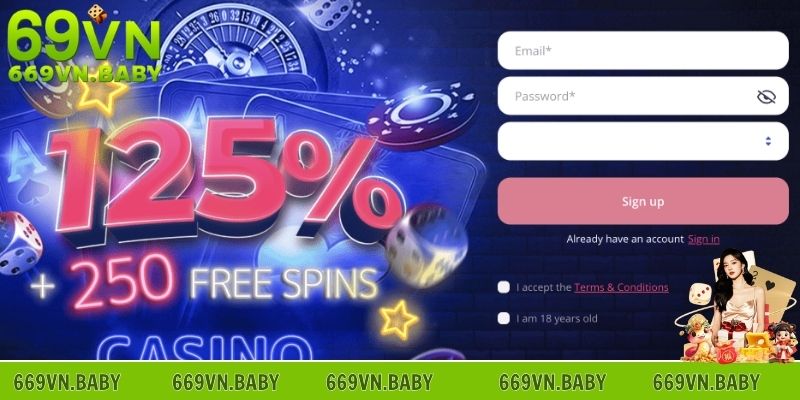Quy trình đăng nhập 69VN thông qua thiết bị di động