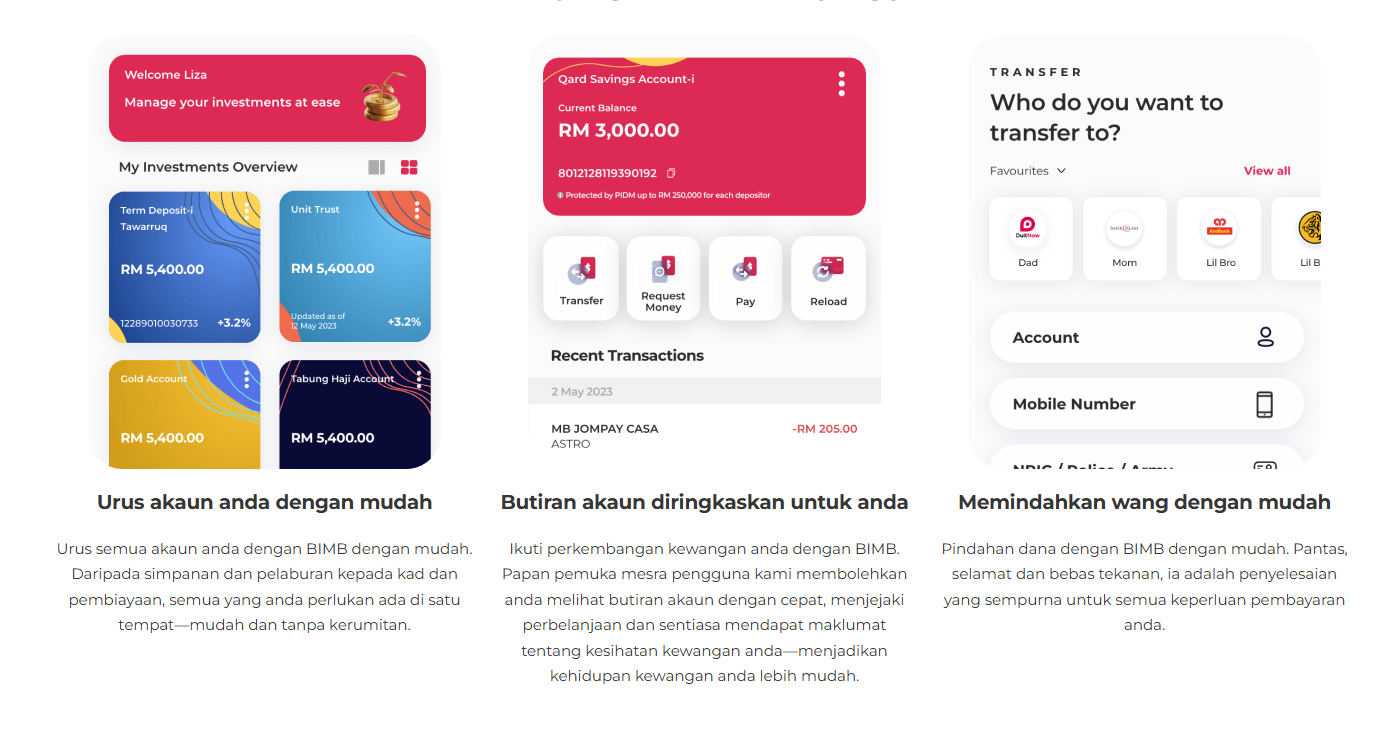 BIMB Mobile & BIMB Web - Cara Muat Turun & Log Masuk