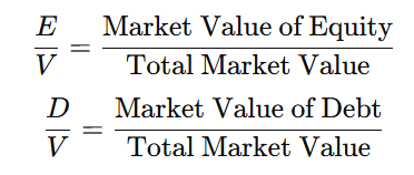 weighted average cost of capital formula