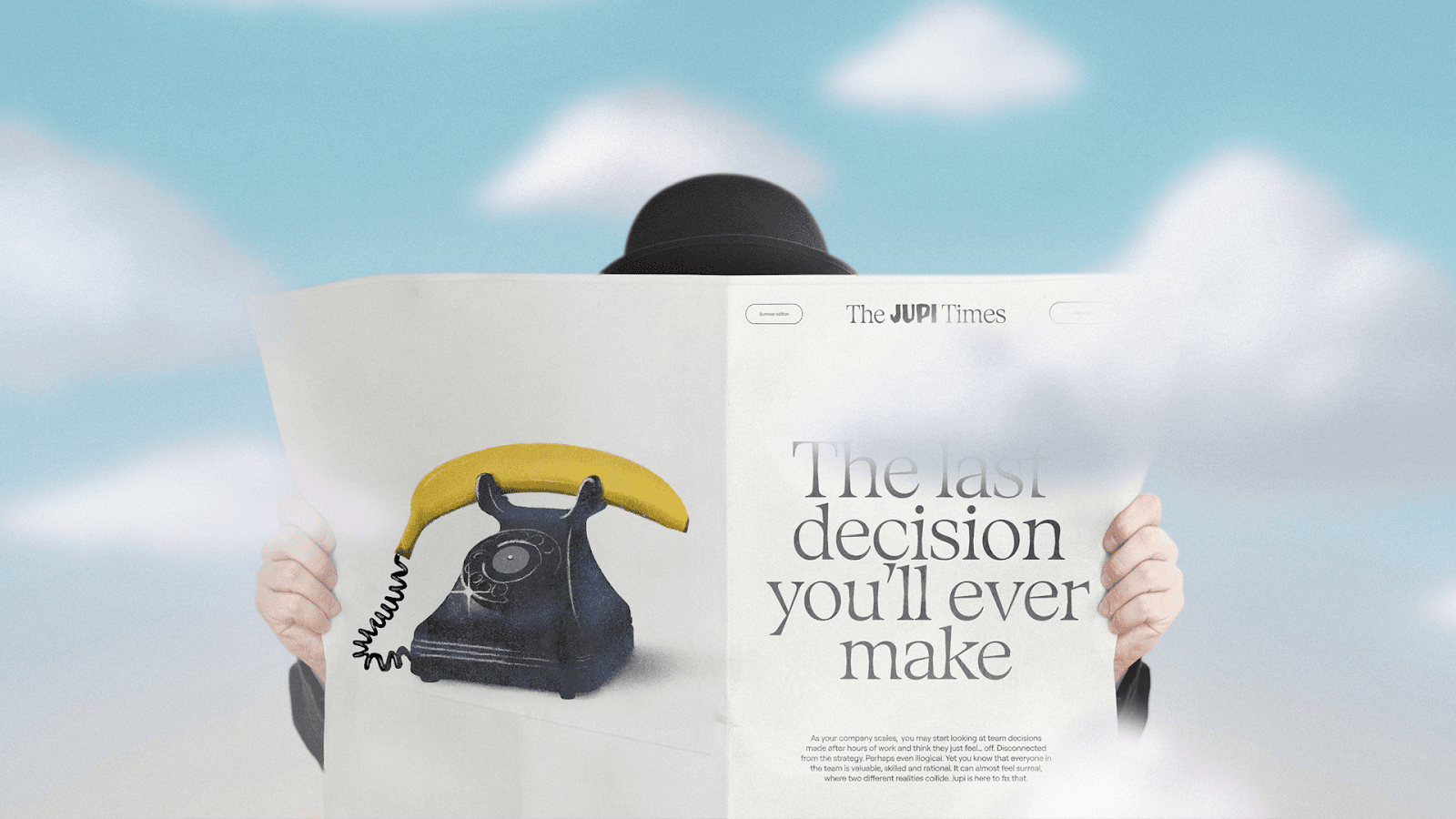 Image from the Jupi: Surreal Simplicity in Branding & Visuals article on Abduzeedo