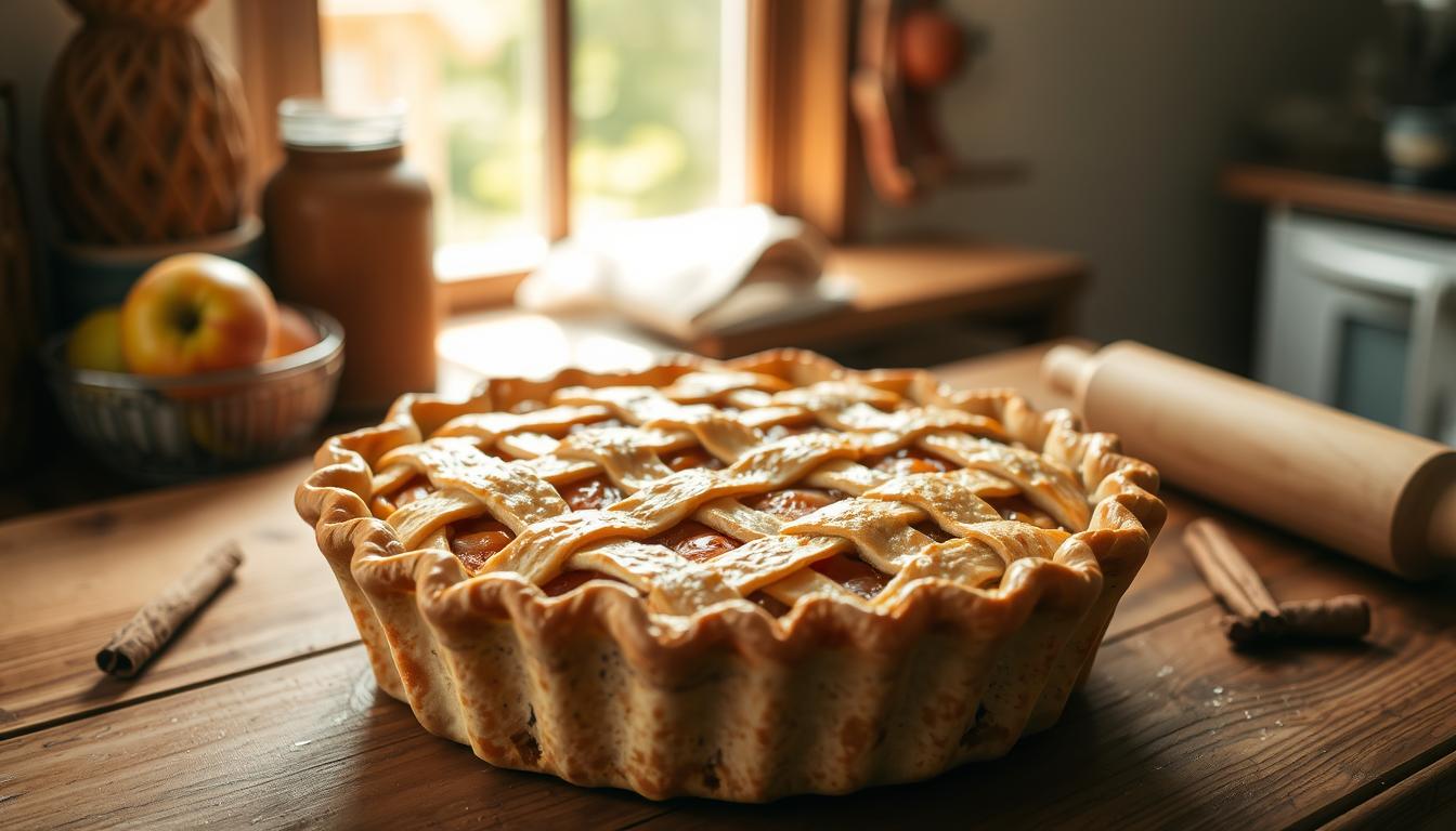 homemade apple pie