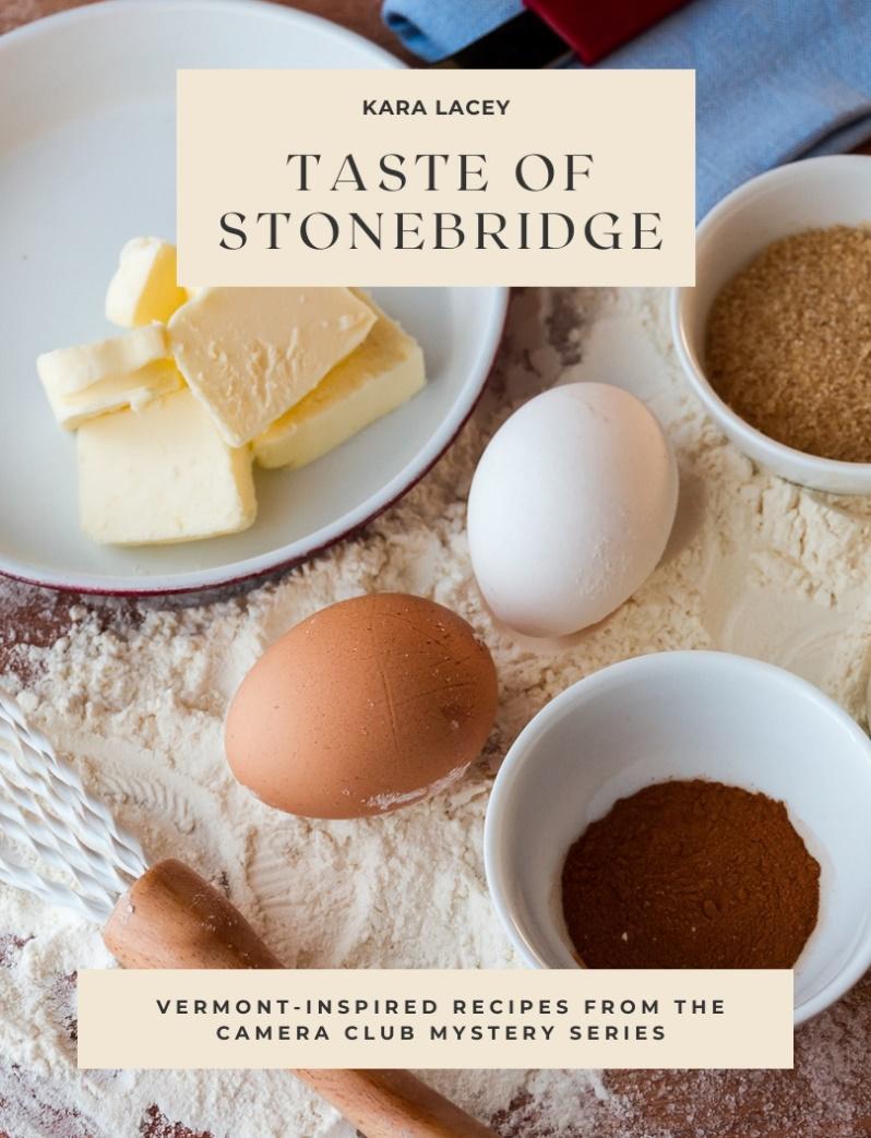 A book cover of a recipe book

Description automatically generated