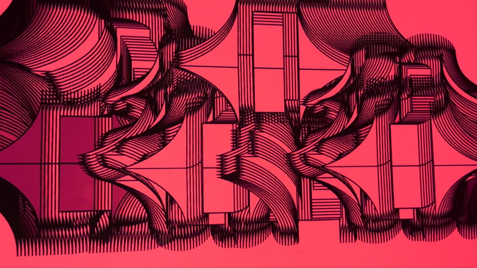 Image from the Typography in Motion: A Breathing Digital System article on Abduzeedo