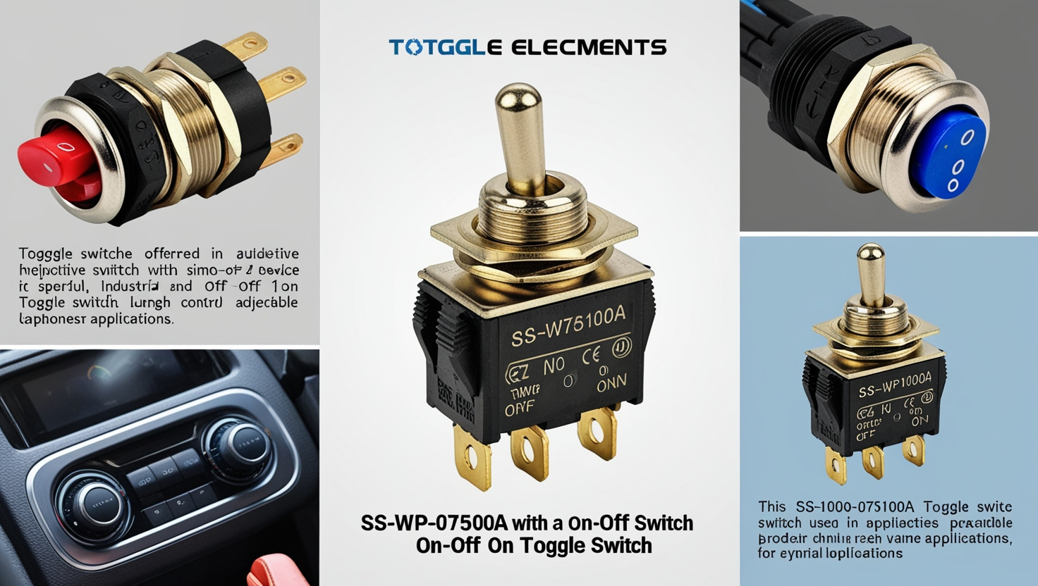  SS-WP-075100A with a On Off On Toggle Switch: An In-Depth Guide