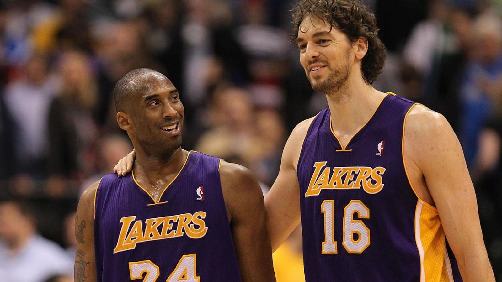 Pau Gagol's fantastic relationship with Kobe's daughters